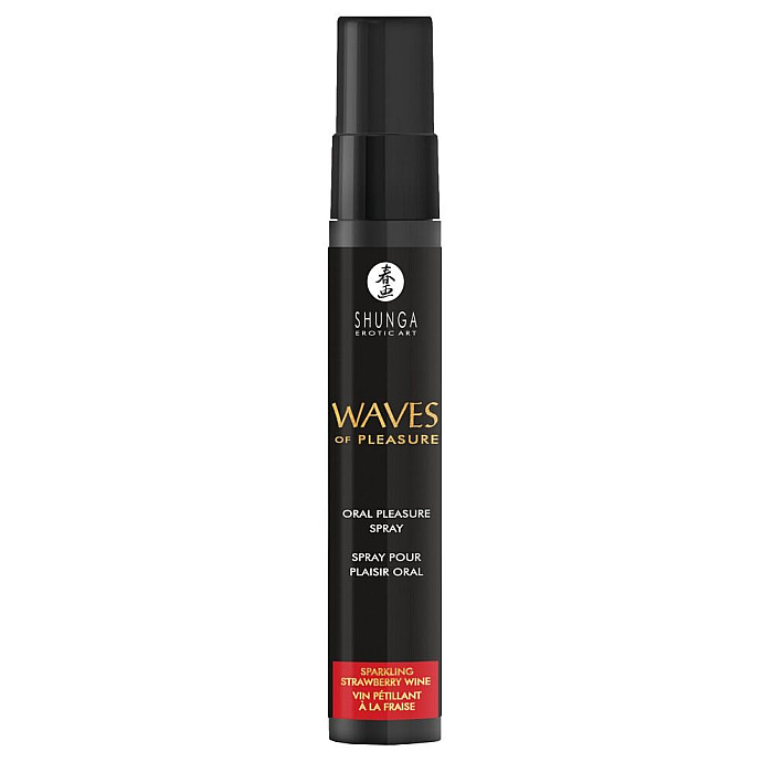 Спрей для посилення слиновиділення Shunga Waves of Pleasure Strawberry Sparkling Wine