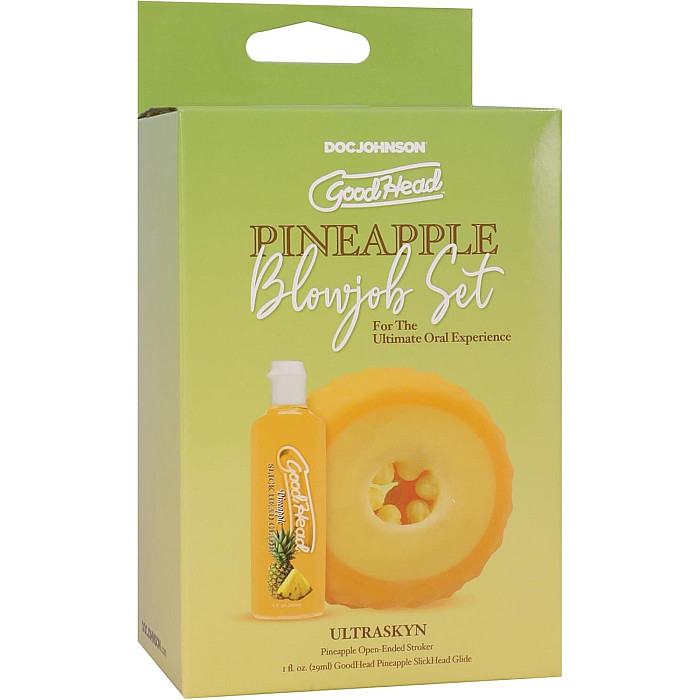 Набор для минета Doc Johnson GoodHead Pineapple Blowjob Set