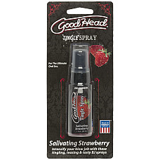 Спрей для мінету Doc Johnson GoodHead Tingle Spray - Strawberry (29 мл) із стимулюючим ефектом