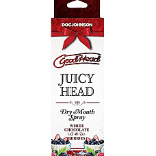 Зволожувальний спрей оральний Doc Johnson GoodHead - Juicy Head - White Chocolate and Berries 59мл