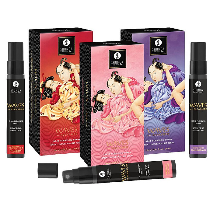 Спрей для усиления слюноотделения Shunga Waves of Pleasure Exotic Fruits
