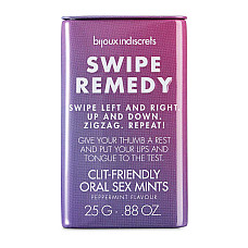 М'ятні цукерки Bijoux Indiscrets Swipe Remedy – clitherapy oral sex mints без цукру