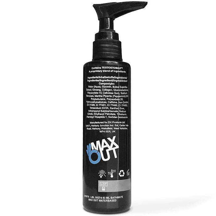 Крем для джелкінгу Bathmate Max Out з фітокомплексом Testostomax (100 мл), для збільшення пеніса