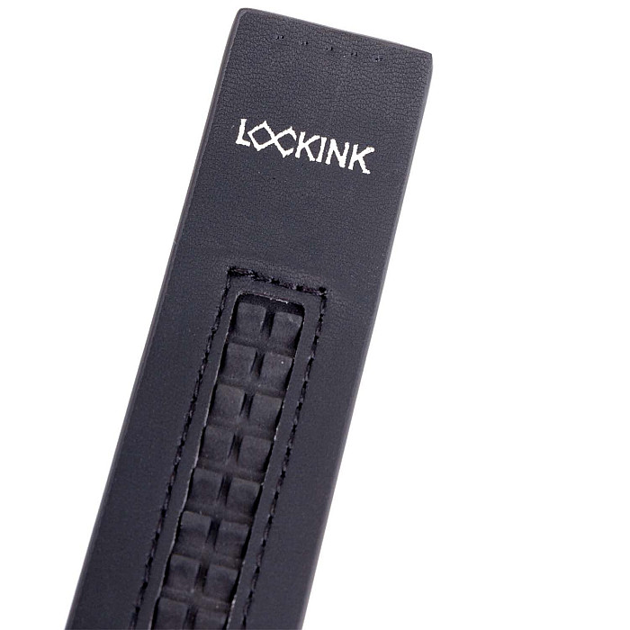 Фиксатор-распорка LOCKINK Adjustable Spreader Bar Set, черный, кожаный, ремни для шеи, рук/ног