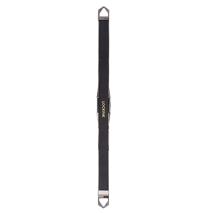 Фиксатор-распорка LOCKINK Adjustable Spreader Bar Set, черный, кожаный, ремни для шеи, рук/ног