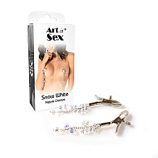 Зажимы для сосков Art of Sex Snow White