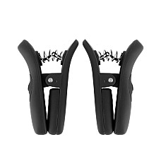 Затискачі для сосків з вібрацією Bedroom Fantasies Vibrating Nipple Clamps - Black