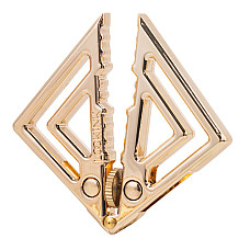 Зажимы для сосков с легкой подвеской LOCKINK Adjustable Nipple Clamps with Light Pendant, золотистые
