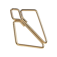 Зажимы для сосков LOCKINK Minimalism Nipple Clamps, золотистые