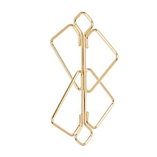 Зажимы для сосков LOCKINK Minimalism Nipple Clamps, золотистые