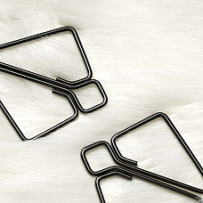 Зажимы для сосков LOCKINK Minimalism Nipple Clamps, серебристые