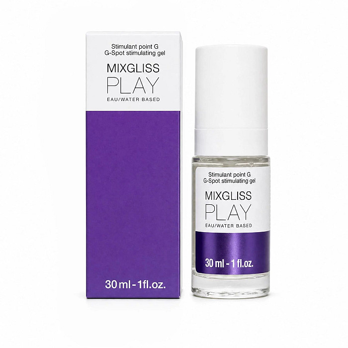 Стимулювальна змазка MixGliss PLAY G-Spot Stimulant (30 мл), ефект 2в1 тепло-холод