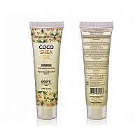 Органічна кокосова олія каріте (ши) для тіла EXSENS Coco Shea Oil 100 мл, сертифікат ECOCERT