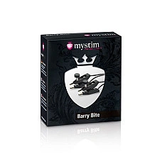 Затискачі для сосків Mystim Barry Bite для електростимуляції, з гвинтовим регулюванням