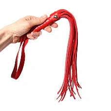 Батіг Flogger Art of Sex, Червоний