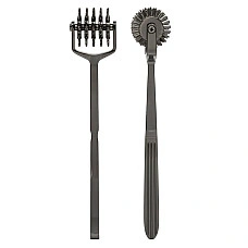 Колесо Вартенберга игольчатое на 5 рядов зубцов Doc Johnson Kink- Spike - Solid Metal Pinwheel - 5 W