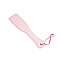 Паддл Liebe Seele White & Pink Leather Paddle