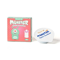 Насадка на член Recare Turquoise Monster Spike Condom (презерватив з вусиками)