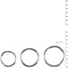 Набор эрекционных колец Sinner Gear Unbendable — Cock/Ball Ring & Glans Ring Set