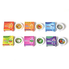 Насадка на член Recare Spike Condom Yellow (презерватив з вусиками та спіраллю шипів)
