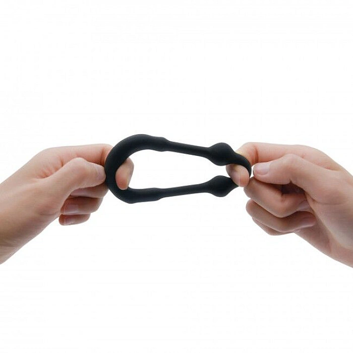 Эрекционное кольцо с металлическими вставками Dorcel STRONGER RING