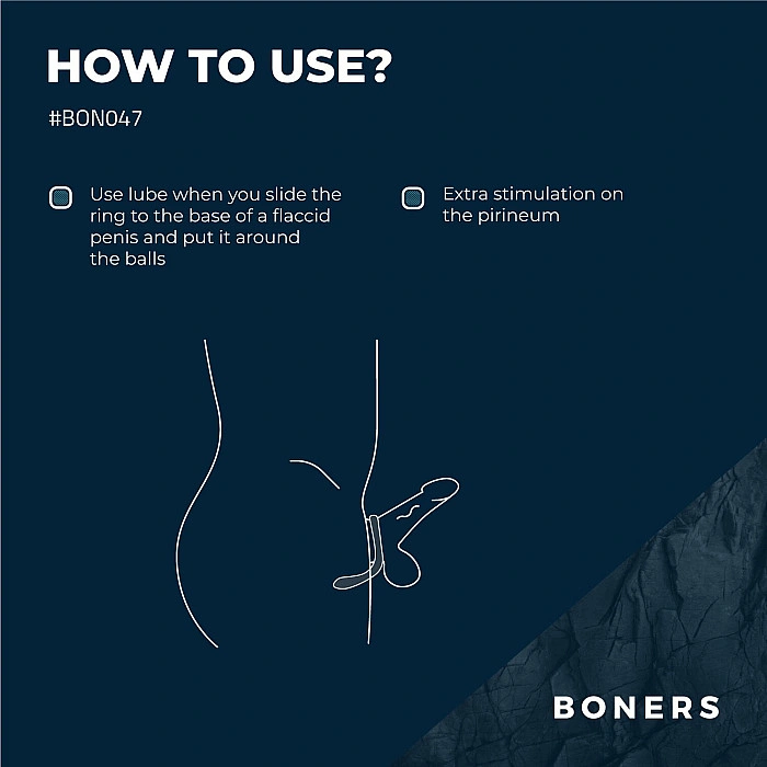 Эрекционное кольцо Boners Cock ring