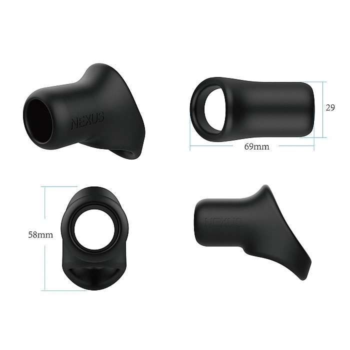 Эрекционное кольцо Nexus Rise Cock and Ball Sling, для члена и яичек, очень широкое