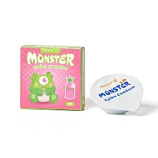 Насадка на член Recare Green Monster Spike Condom (презерватив з рядом кульок і вусиками на кінчику)