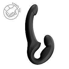 Безремневой страпон Fun Factory SHARE LITE Black, регулируемый, облегченная модель