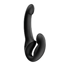 Безремінний страпон Fun Factory SHARE LITE Black, регульований, полегшена модель