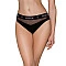 Трусики с прозрачной вставкой Passion PS006 PANTIES XL, black