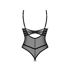 Боді Obsessive Roxelia crotchless teddy XS/S