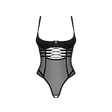 Боді Obsessive Roxelia crotchless teddy XS/S