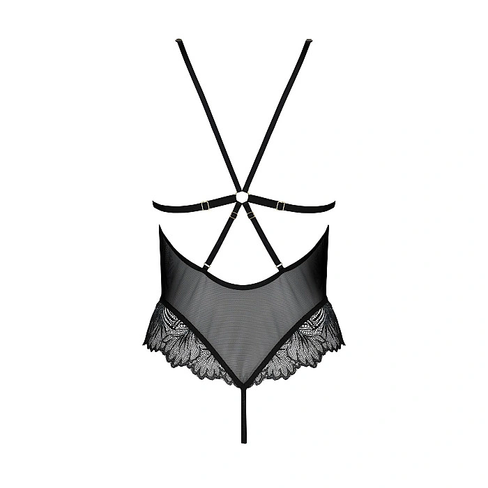 Боди Passion DELIENA BODY XXL/XXXL, black