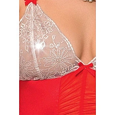 Боді LORAINE BODY red XXL/XXXL - Passion Exclusive