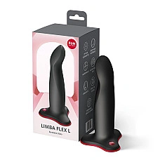 Фаллоимитатор Fun Factory LIMBA FLEX L Black, гибкий, с эффектом памяти, подходит для точки G