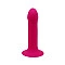Дилдо з присоскою Adrien Lastic Hitsens 2 Pink, відмінно для страпона, макс діаметр 4 см, довжина 16