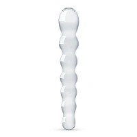Стеклянный дилдо в виде бусин Gildo Glass Dildo No. 19