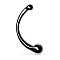 Металлический дилдо Sinner Gear Unbendable — The Curvey G-Spot Metal Dildo