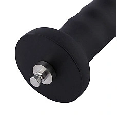 Силіконовий фалоімітатор для секс-машин Hismith 7.1″ Anal Dildo Black, система KlicLok