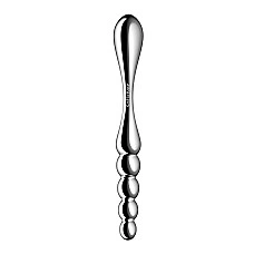 Металлический дилдо Satisfyer Star Force 1, двусторонний, можно нагревать и охлаждать