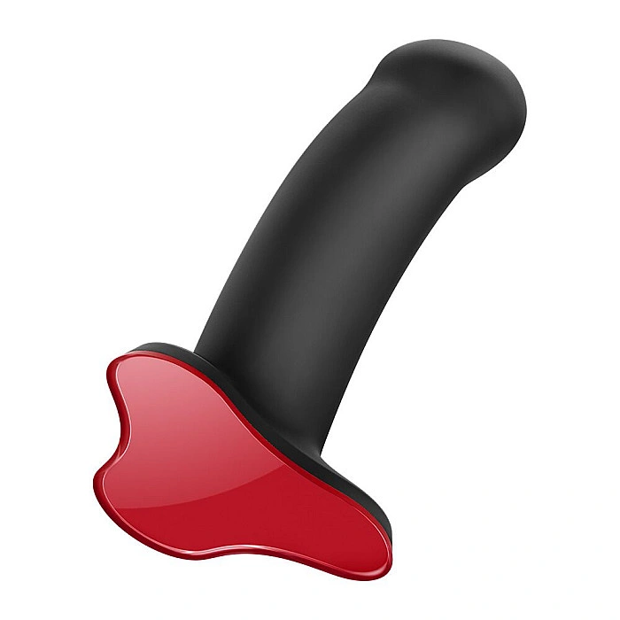 Фаллоимитатор Fun Factory AMOR Black, длина 14,6 см, диаметр 3,7 см, изогнутый