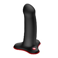 Фаллоимитатор Fun Factory AMOR Black, длина 14,6 см, диаметр 3,7 см, изогнутый