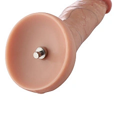 Гіперреалістичний фалоімітатор для секс-машин Hismith Hyper Realistic Silicone Dildo, KlicLok