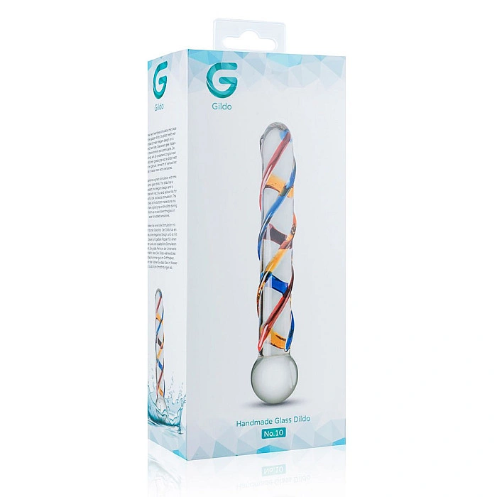 Скляний дилдо Gildo Glass Dildo No. 10