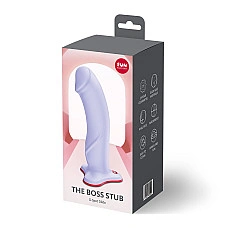 Фаллоимитатор Fun Factory THE BOSS STUB Purple, реалистичная текстура, длина 17,9 см, диаметр 4,1 см