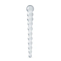 Стеклянный дилдо в виде бусин Gildo Glass Dildo No. 20