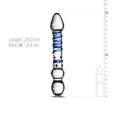 Скляний дилдо Gildo Glass Dildo No. 21