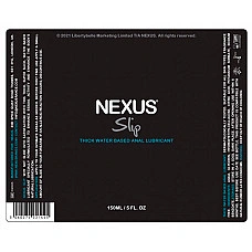 Густий анальний лубрикант Nexus Slip Anal (250 мл.) на водній основі, супер для анальних іграшок