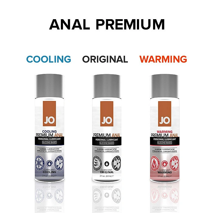Анальная смазка JO ANAL PREMIUM — ORIGINAL (240 мл) на силиконовой основе водостойкая